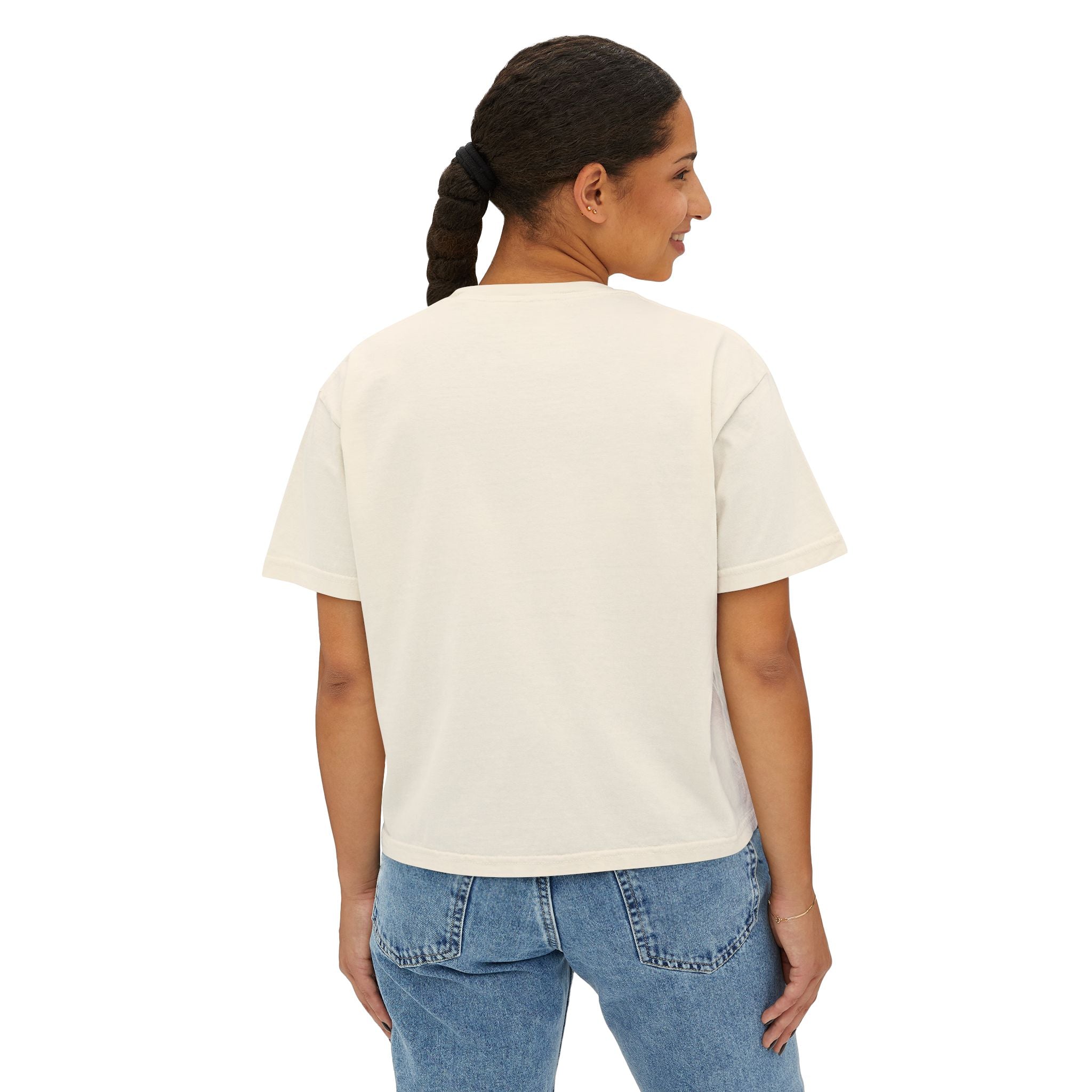 Mahjong Club Tee — "Anti-Social Mahjong Club" Women's Boxy T-Shirt